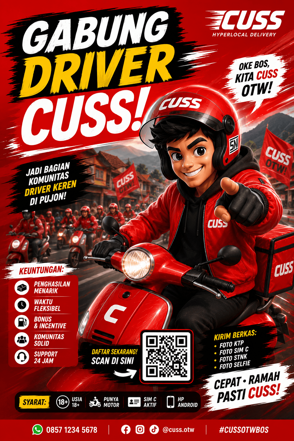 Driver CUSS Pujon
